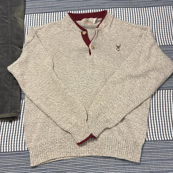 Vintage Made in USA Redhead Whitetail Sweater Size XL - Picture 1 of 6